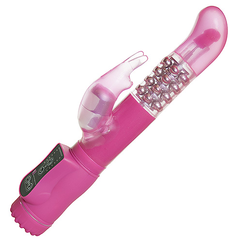 The Jessica Rabbit G-Spot Slim from Loving Joy is a rabbit vibrator designe...